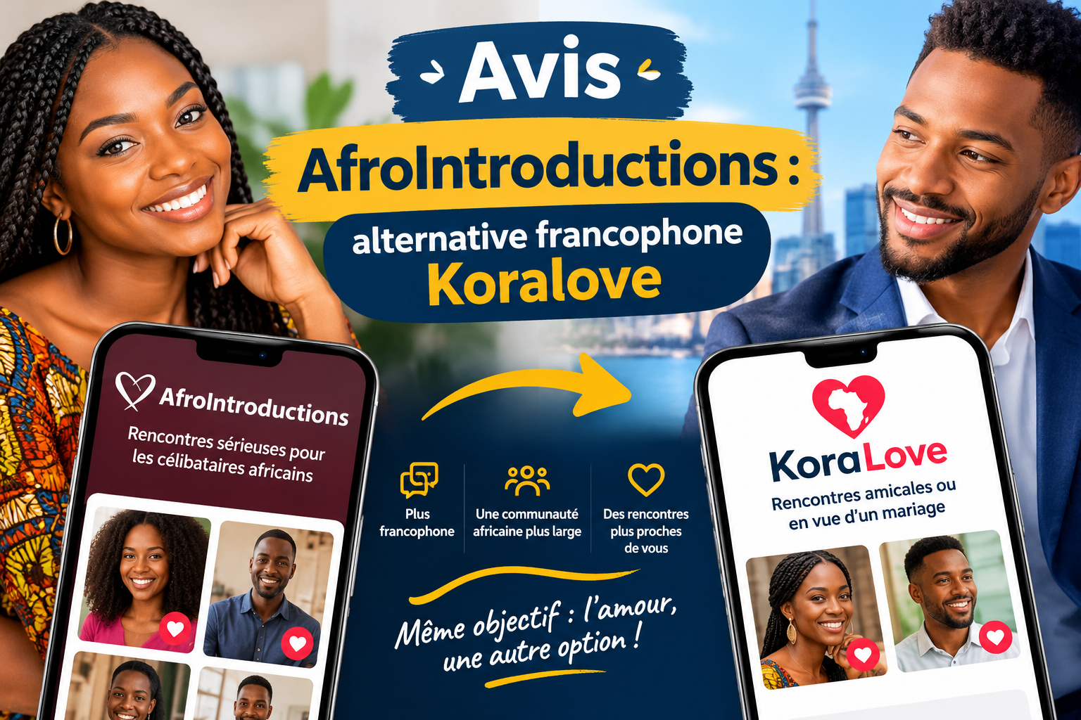 Avis AfroIntroductions : alternative francophone Koralove